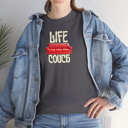LIFE COUCH Unisex Heavy Cotton Tee