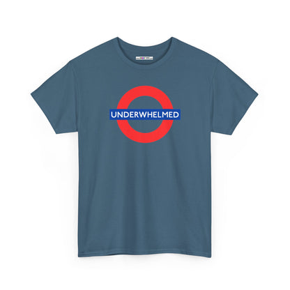 UNDERWHELMED Unisex Heavy Cotton Tee
