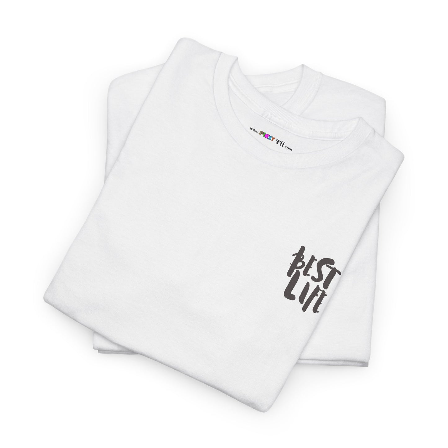 BEST LIFE Unisex Heavy Cotton Tee