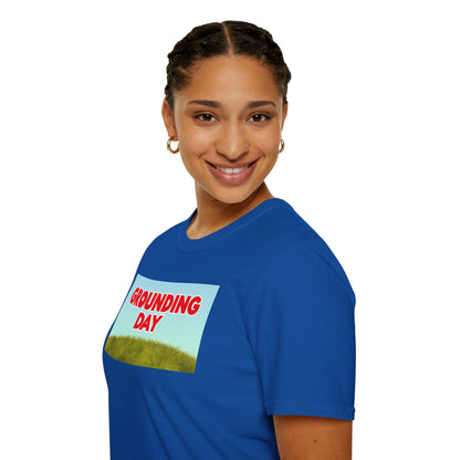 GROUNDING DAY Unisex Softstyle 100% Cotton T-Shirt