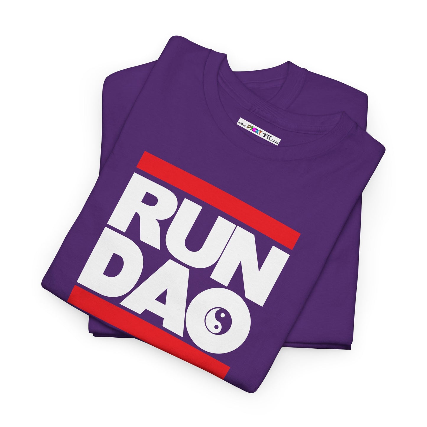 RUN DAO Unisex Heavy Cotton Tee