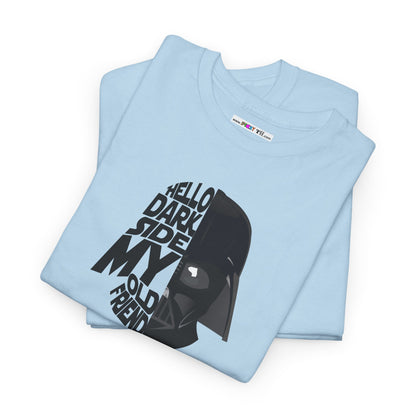 HELLO DARKSIDE MY OLD FRIEND Unisex Heavy Cotton Tee