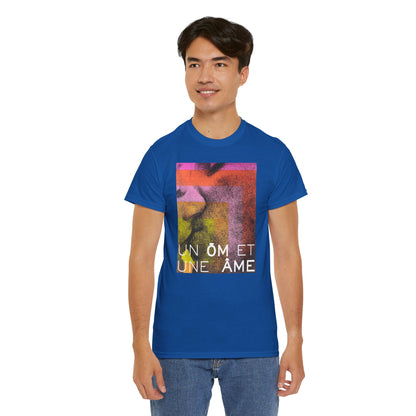 UN ŌM ET UNE ÂME Unisex Heavy Cotton Tee