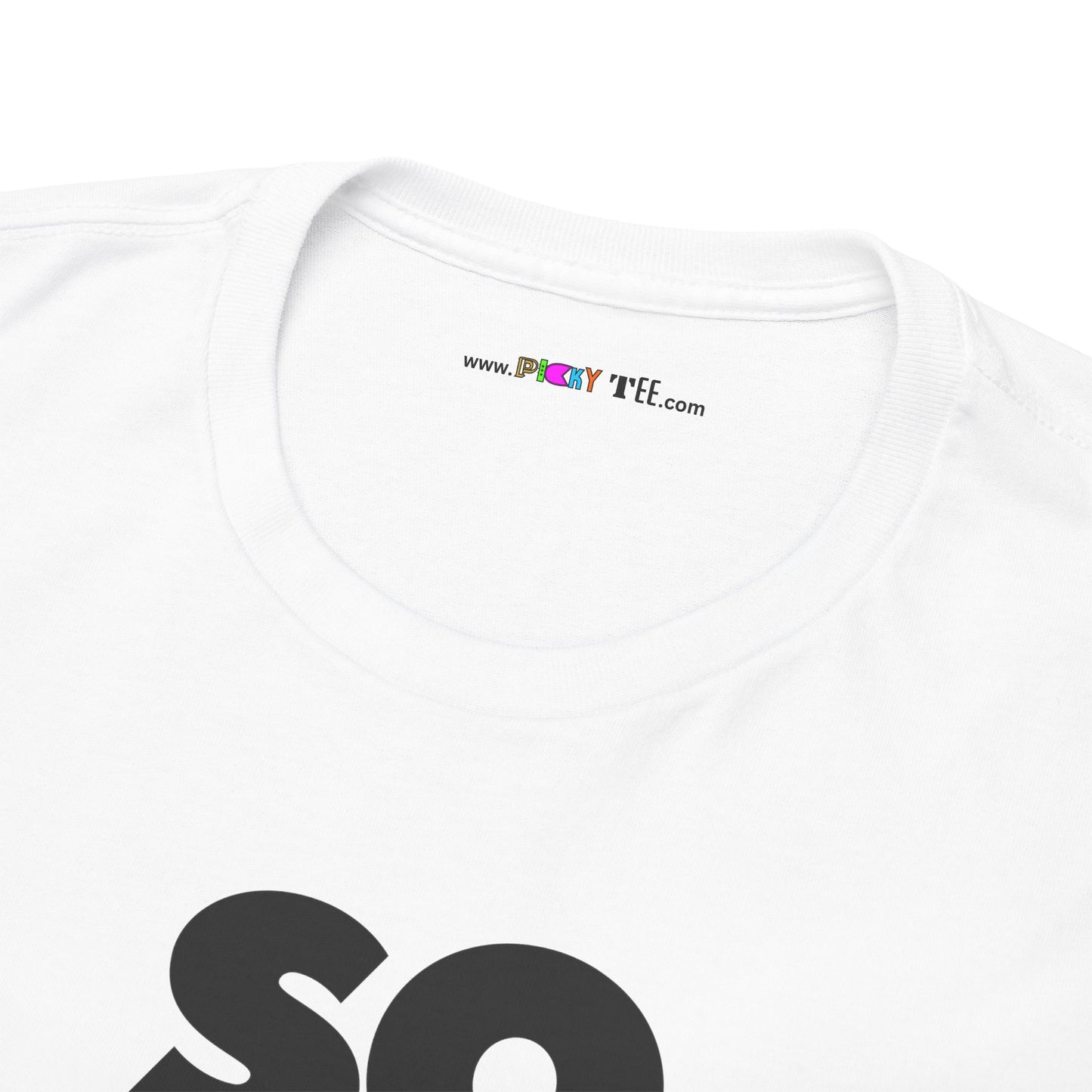 SO OVER IT Unisex Heavy Cotton Tee