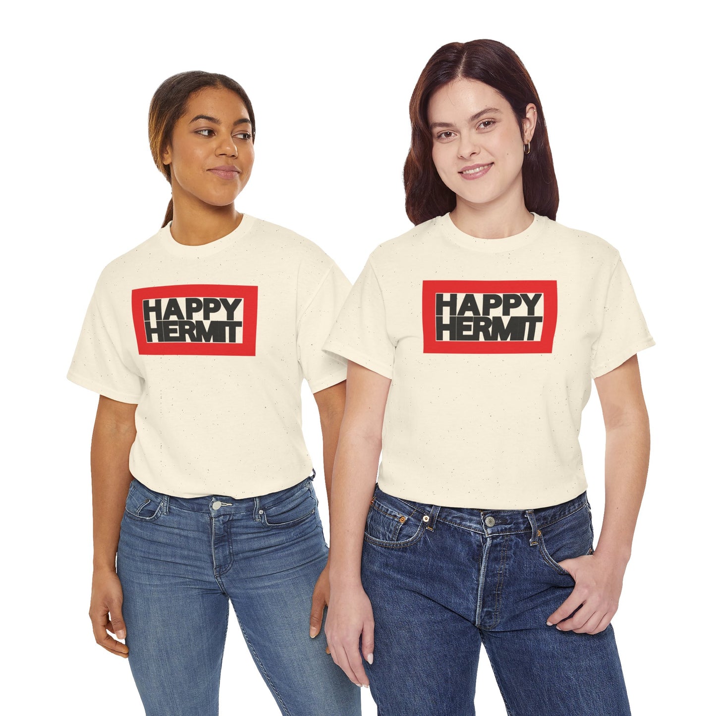 HAPPY HERMIT Unisex Heavy Cotton Tee