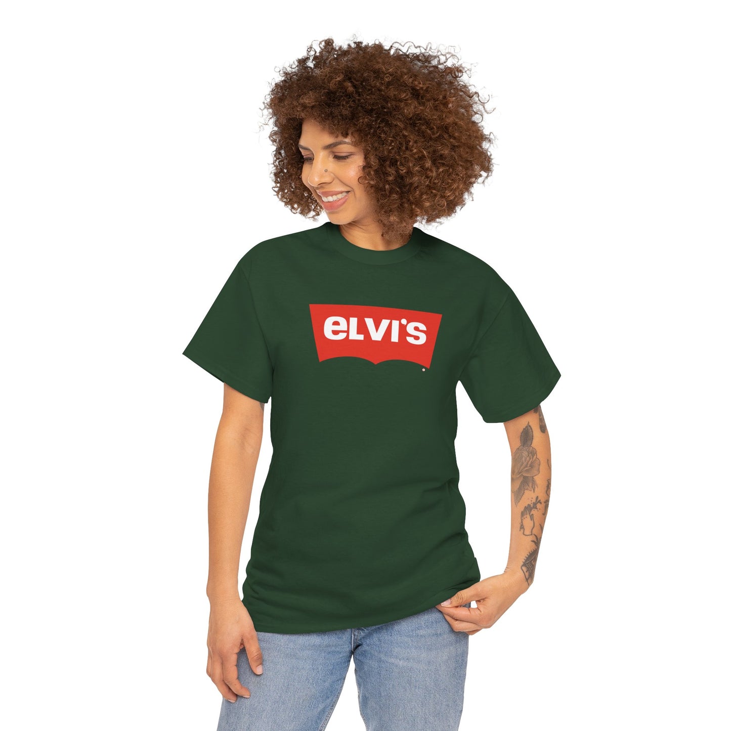 elvi's live's Unisex Heavy Cotton Tee