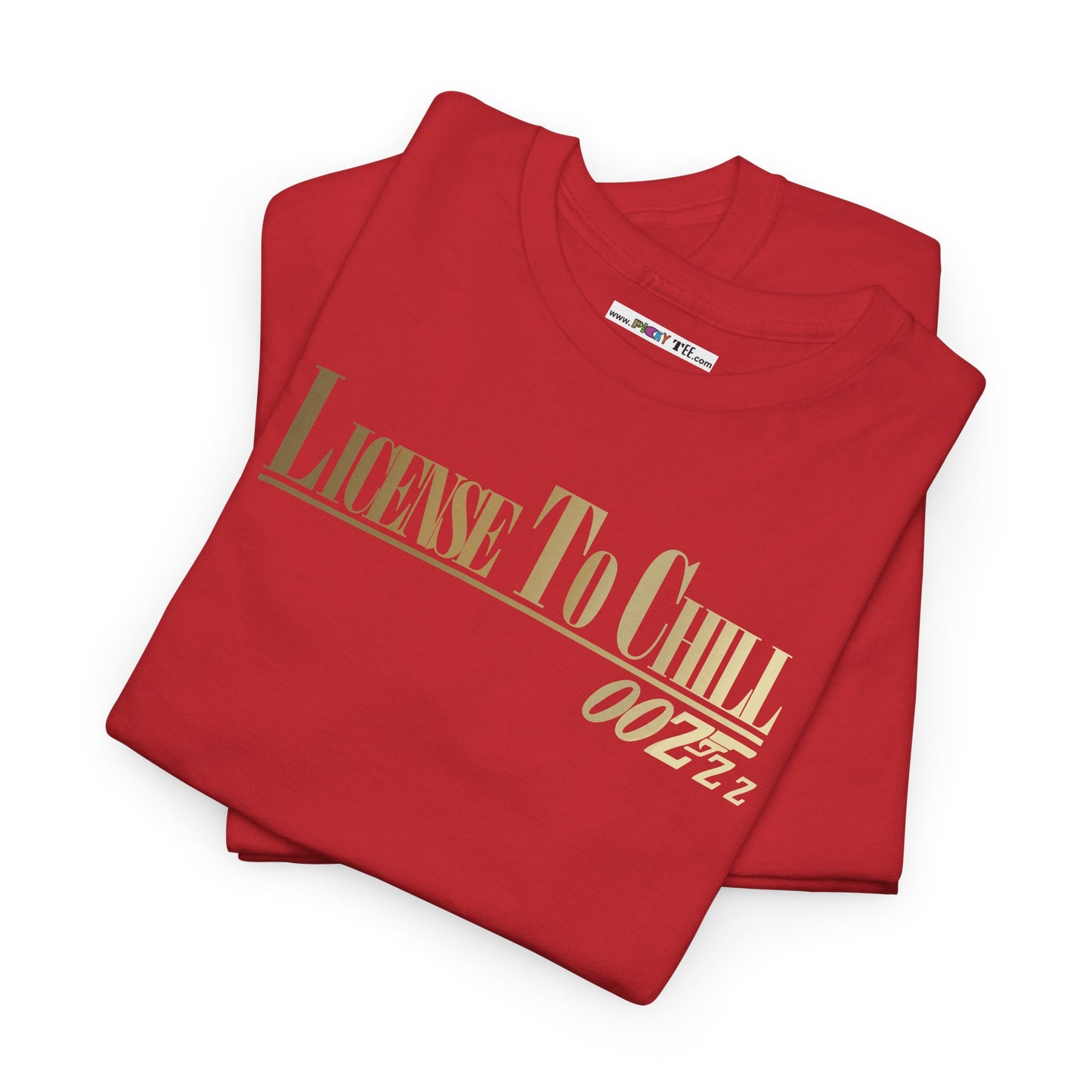 LICENSE TO CHILL 00Zzz Unisex Heavy Cotton Tee