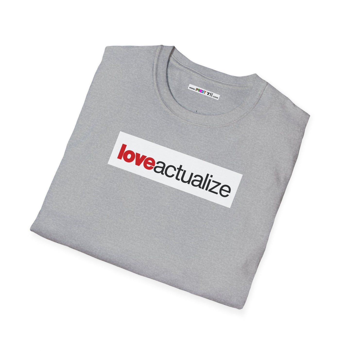 loveactualize Unisex Softstyle 100% Cotton T-Shirt