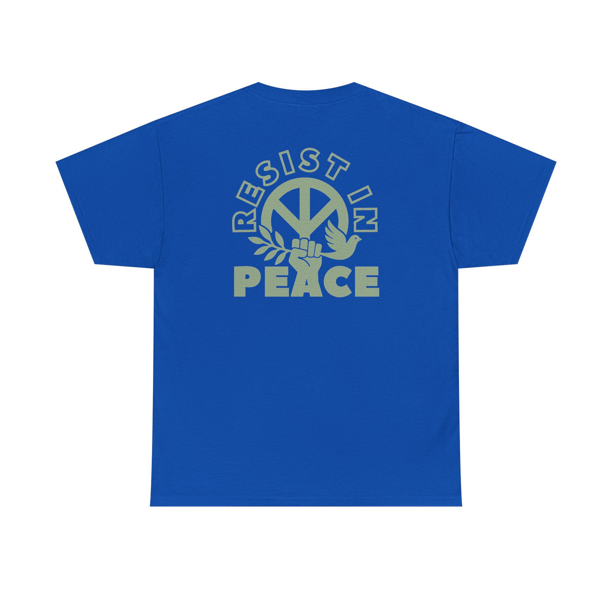 RESIST IN PEACE Unisex Heavy Cotton Tee
