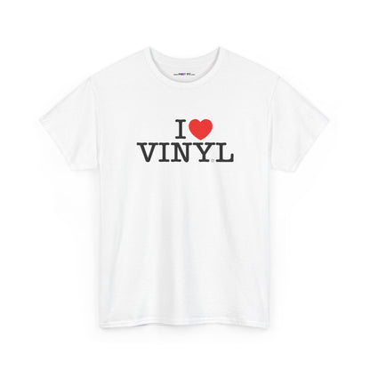 I ❤️ VINYL Unisex Heavy Cotton Tee