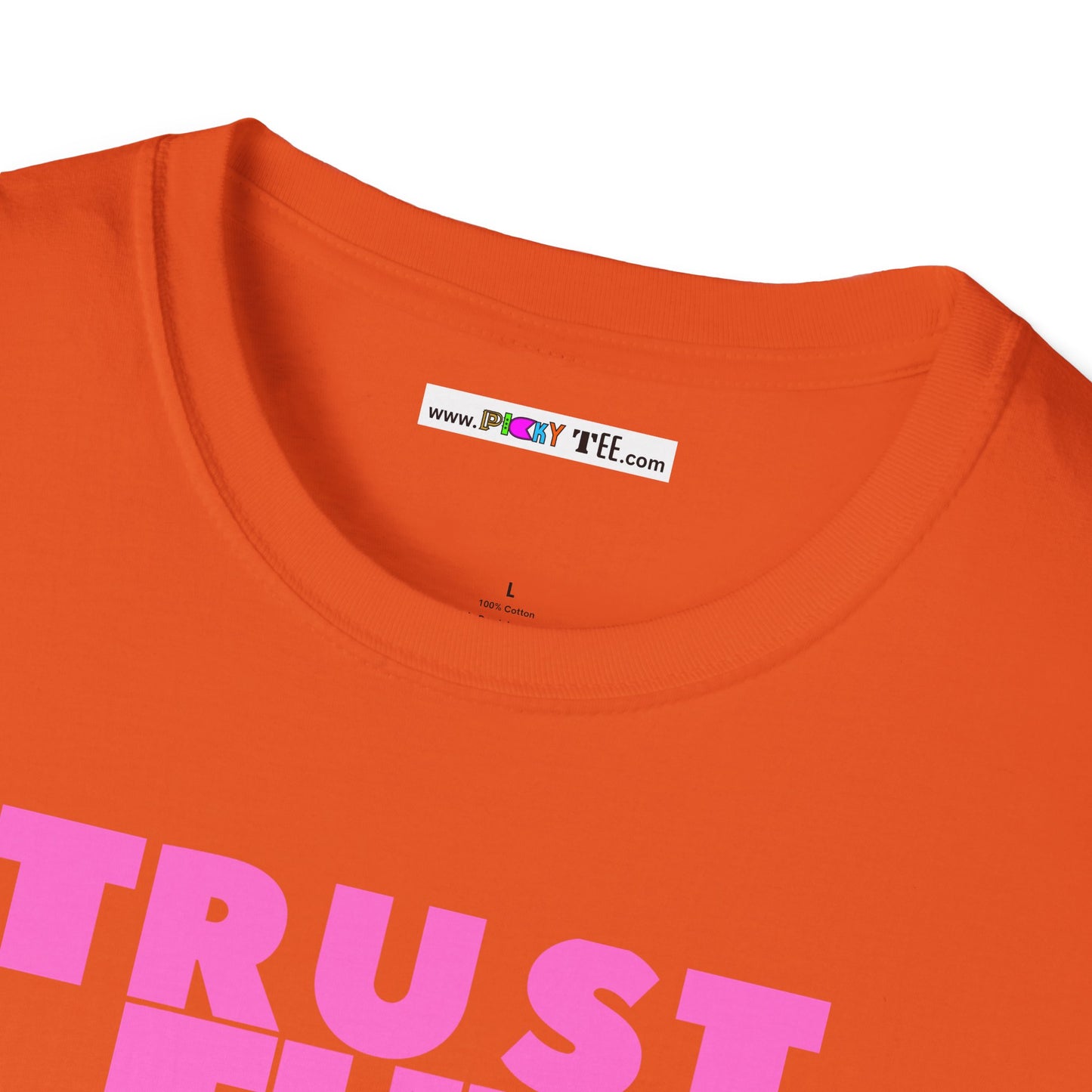 TRUST FUN BABY Unisex Softstyle 100% Cotton T-Shirt