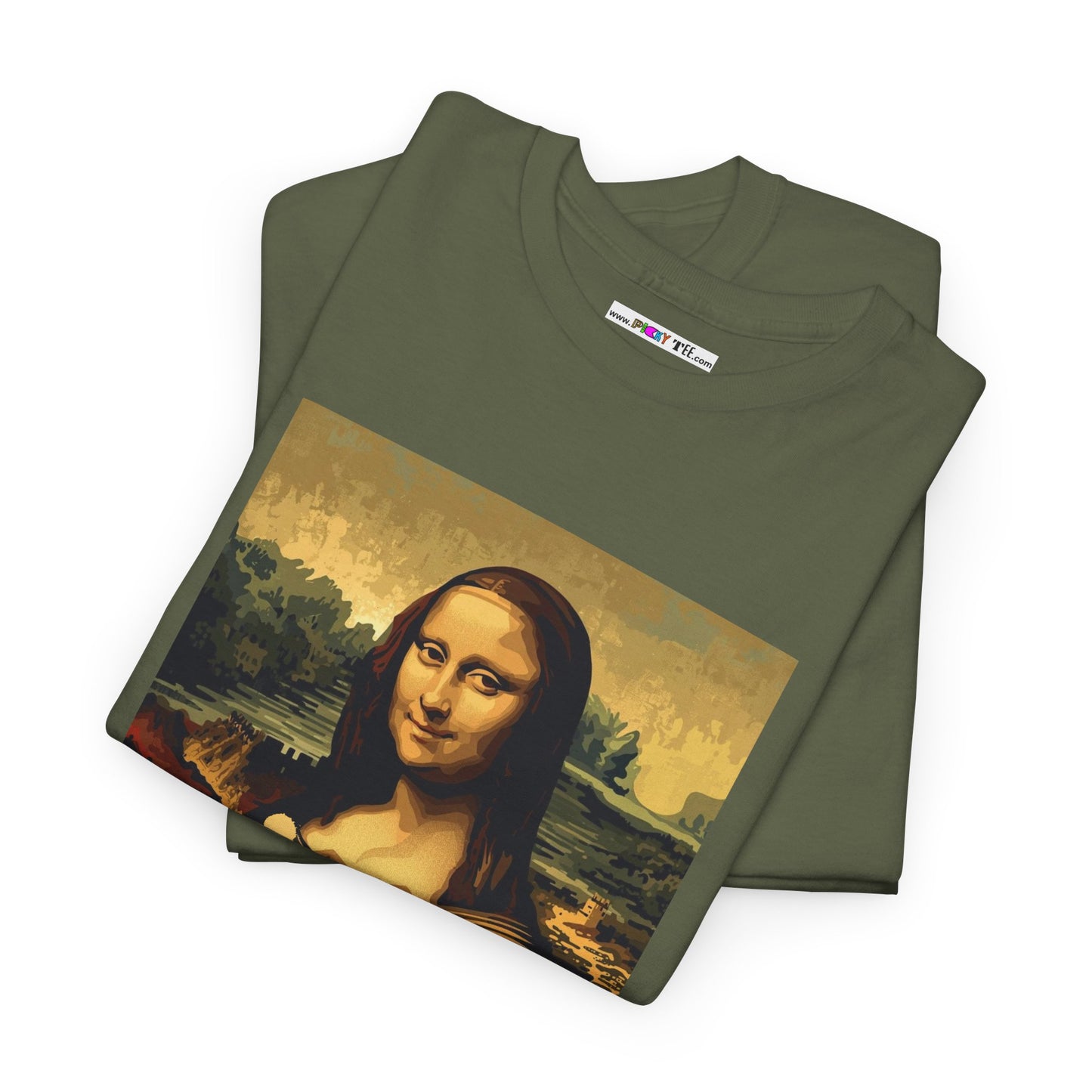 I LOUVRE YOU! Unisex Heavy Cotton Tee