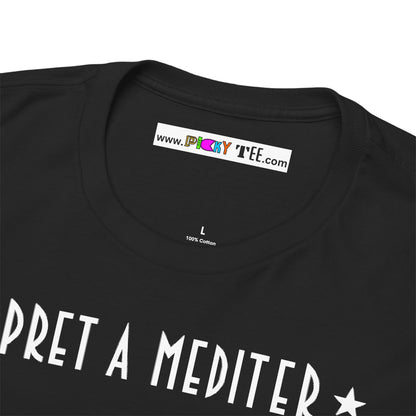 * PRET A MEDITER * Unisex Heavy Cotton Tee