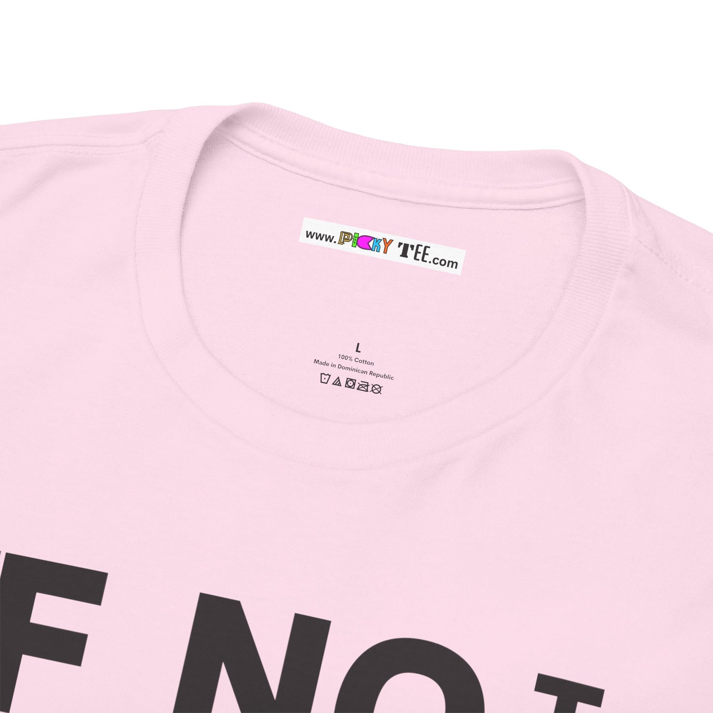 IF NOT NOW THEN WHEN Unisex Heavy Cotton Tee