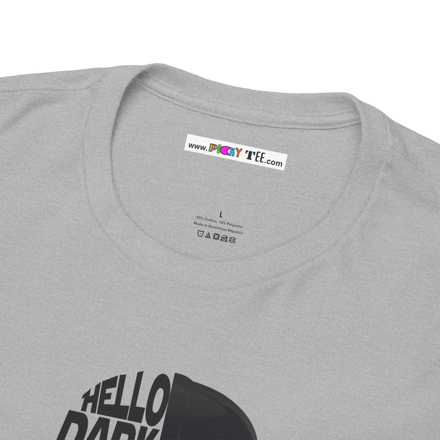 HELLO DARKSIDE MY OLD FRIEND Unisex Heavy Cotton Tee