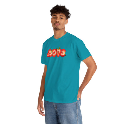 BERRY MUCH LOVE Unisex Heavy Cotton Tee