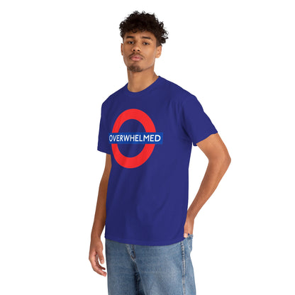 OVERWHELMED Unisex Heavy Cotton Tee