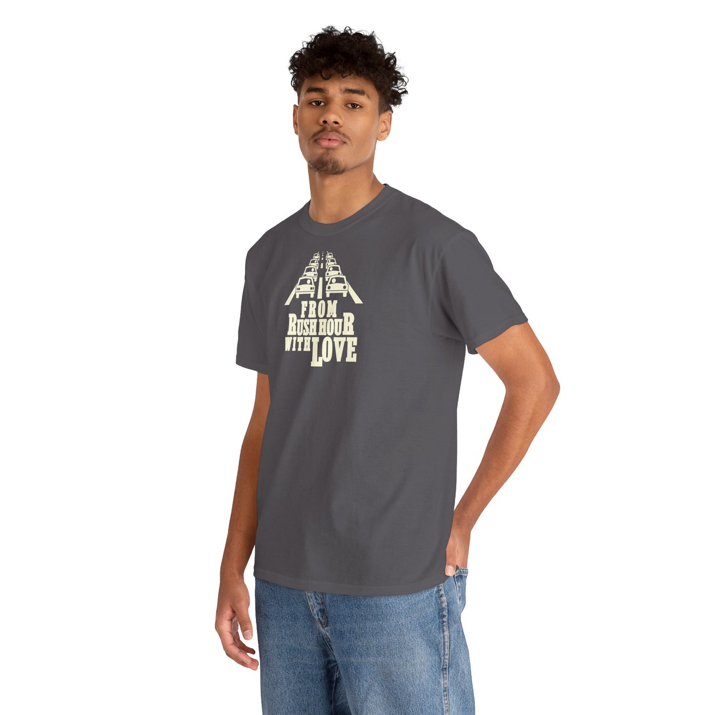 FROM RUSH HOUR WITH LOVE Unisex Heavy Cotton Tee