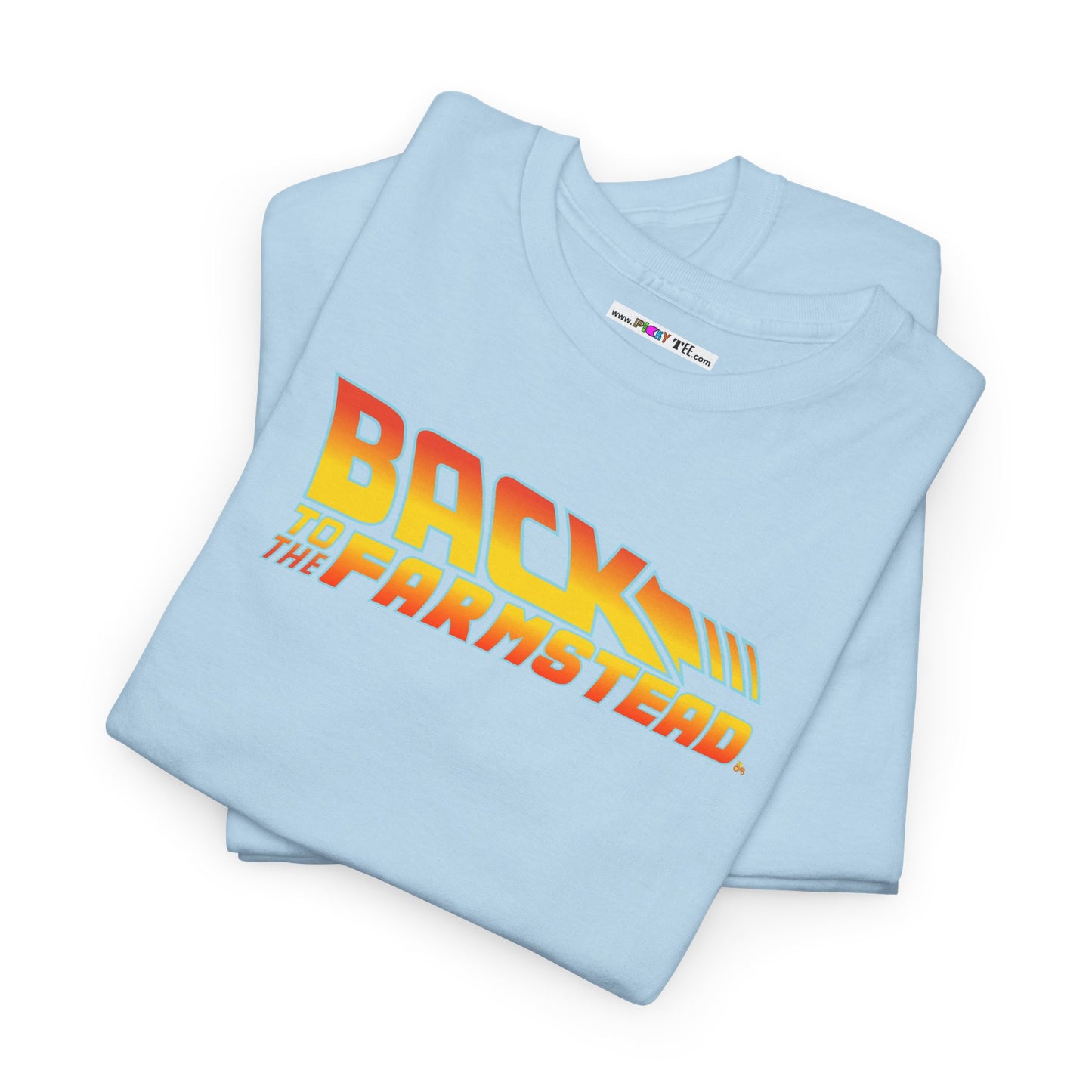 BACK TO THE FARMSTEAD Unisex Heavy Cotton Tee