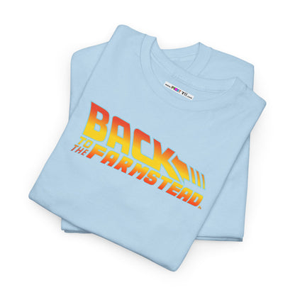 BACK TO THE FARMSTEAD Unisex Heavy Cotton Tee