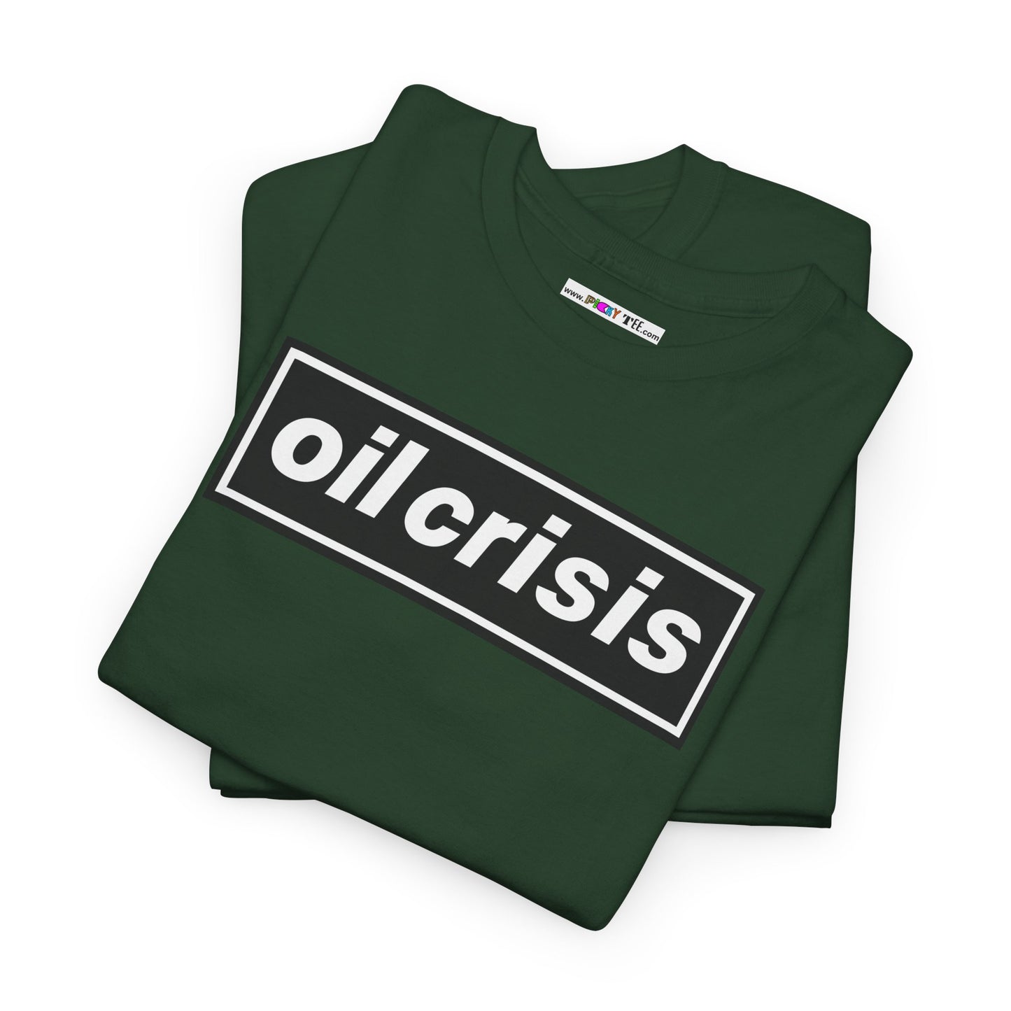 oil crisis/Foil THE crisis Unisex Heavy Cotton Tee