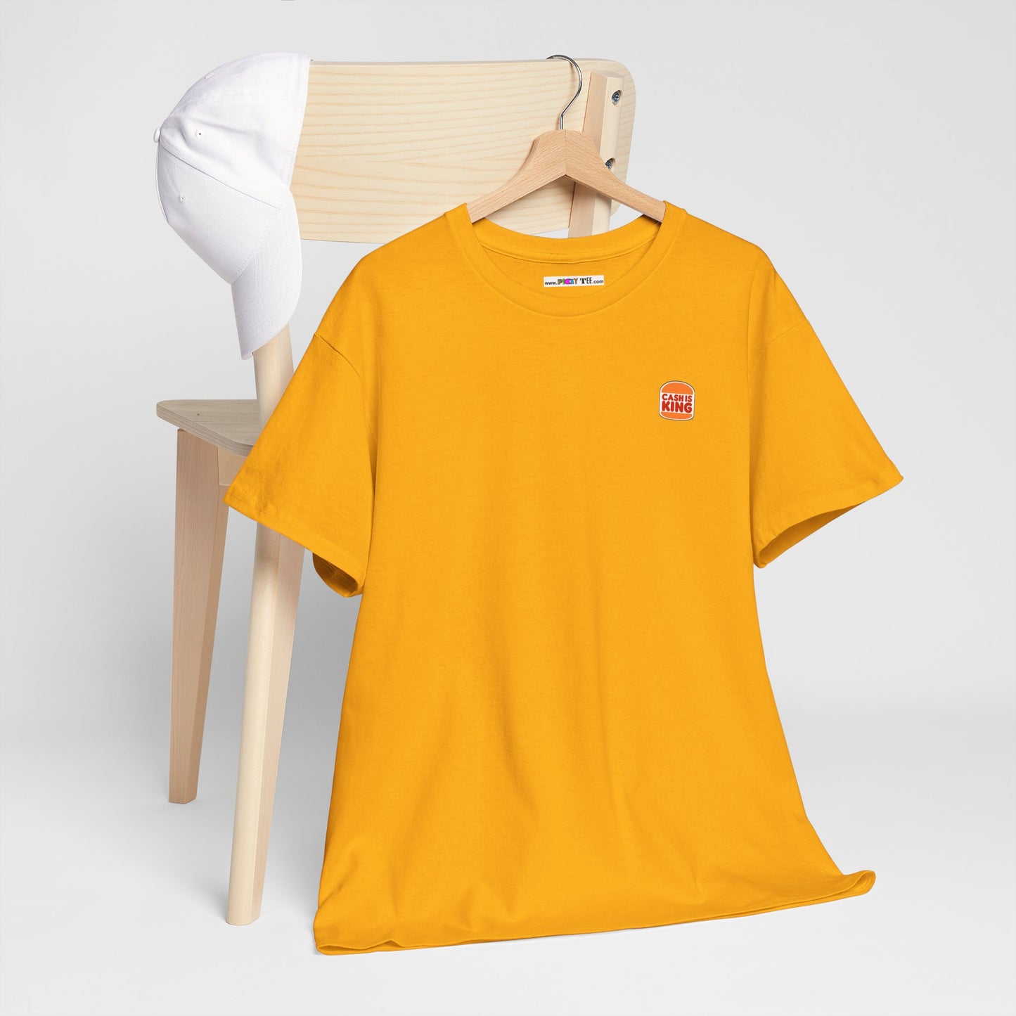 CASH IS KING Unisex Heavy Cotton Tee