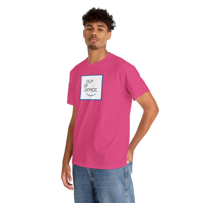 OUT OF OFFICE Unisex Heavy Cotton Tee