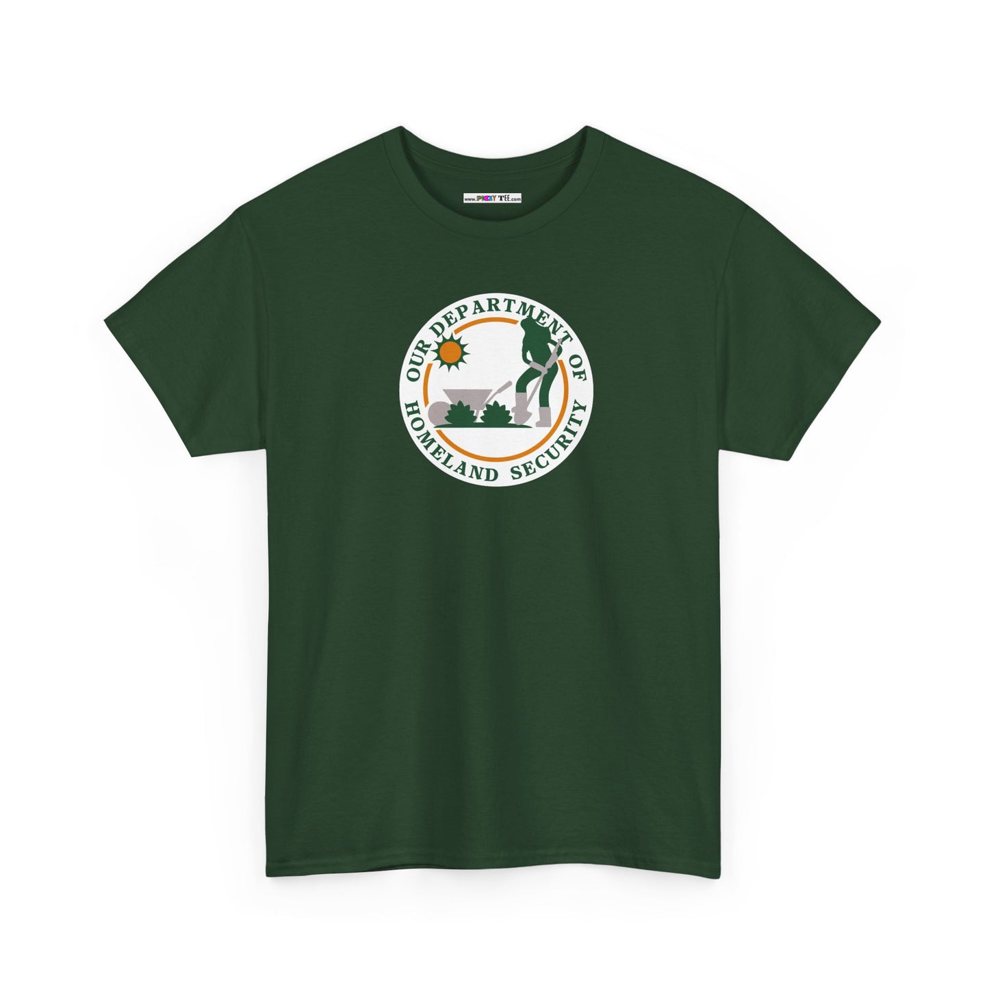 HOMELAND SECURITY (OUR DEPARTMENT OF) Unisex Heavy Cotton Tee