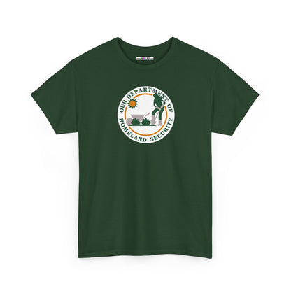 HOMELAND SECURITY (OUR DEPARTMENT OF) Unisex Heavy Cotton Tee