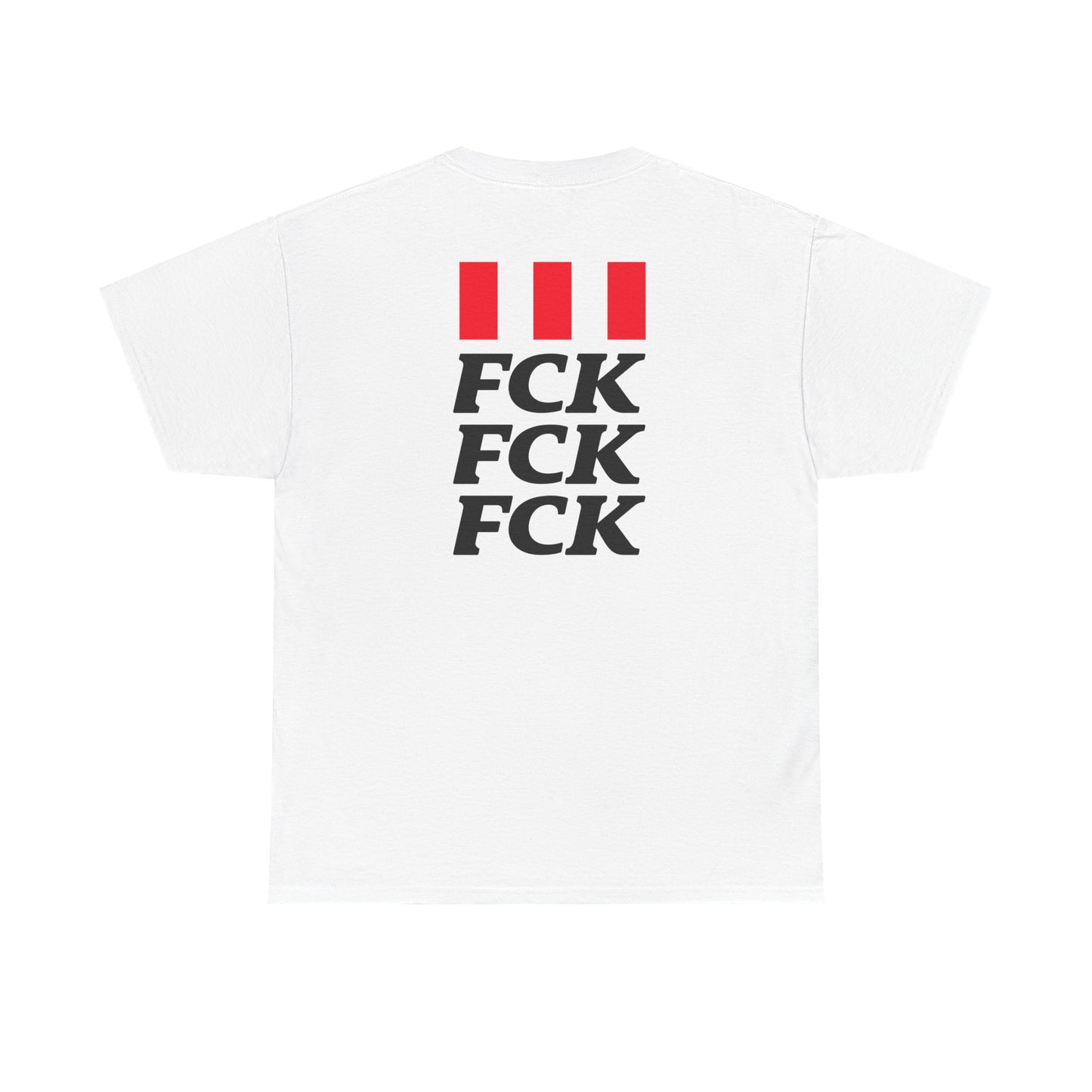 FCK FCK FCK Unisex Heavy Cotton Tee