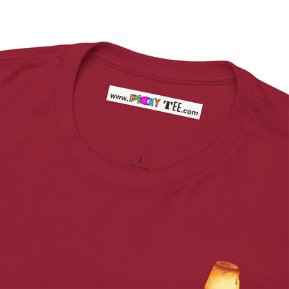 I LOVE IT WHEN A - FLAN COMES TOGETHER Unisex Heavy Cotton Tee