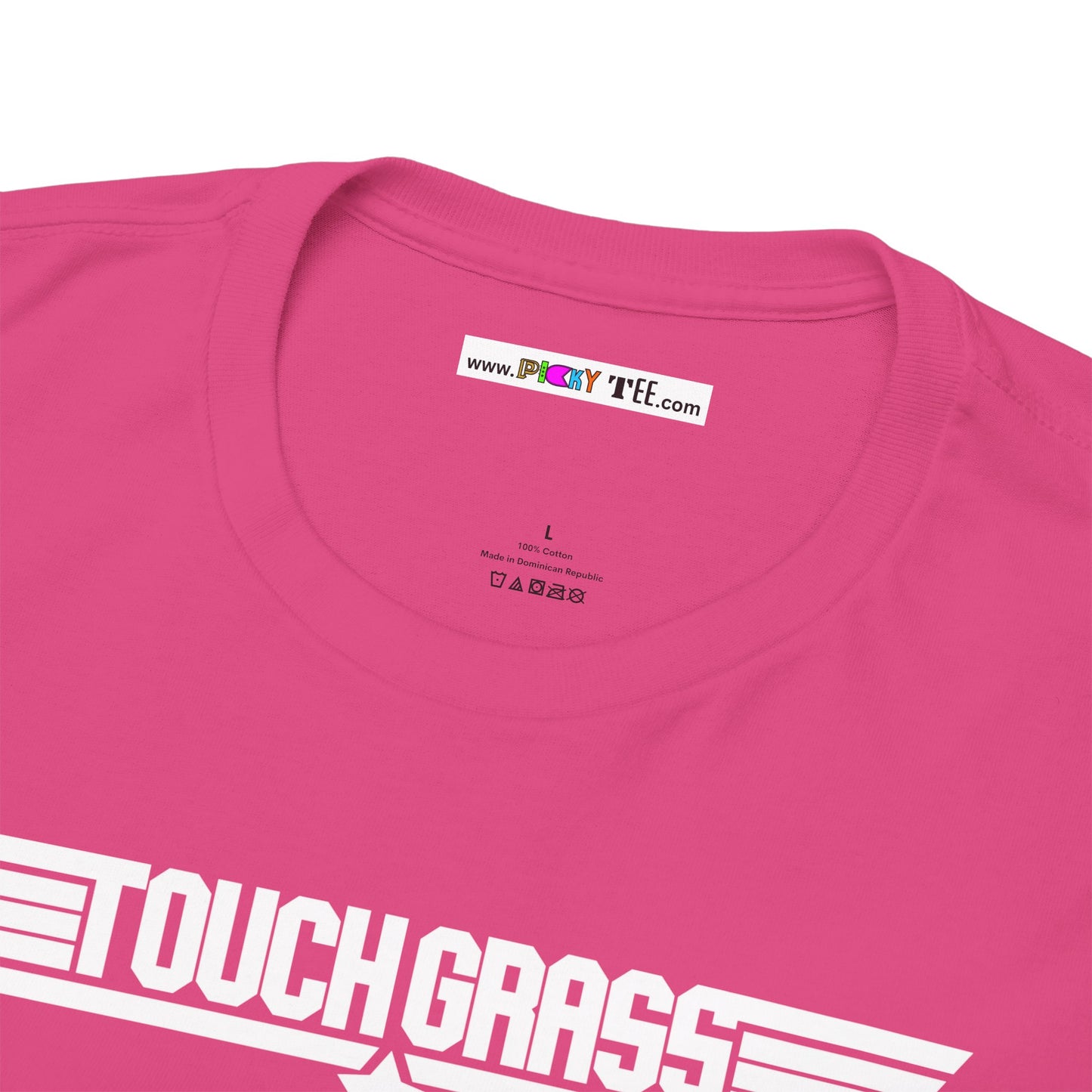 TOUCH GRASS Unisex Heavy Cotton Tee