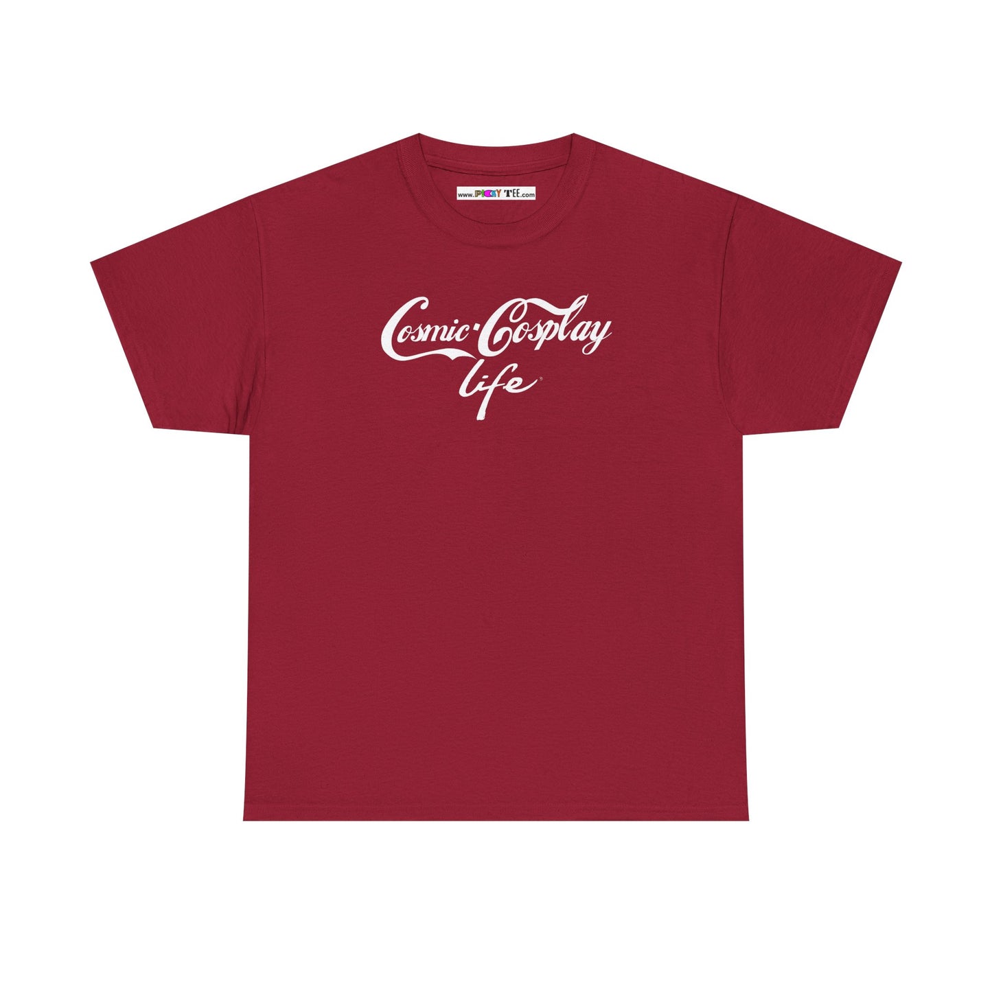 Cosmic Cosplay Life Unisex Heavy Cotton Tee