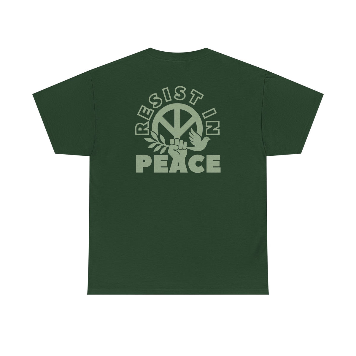 RESIST IN PEACE Unisex Heavy Cotton Tee