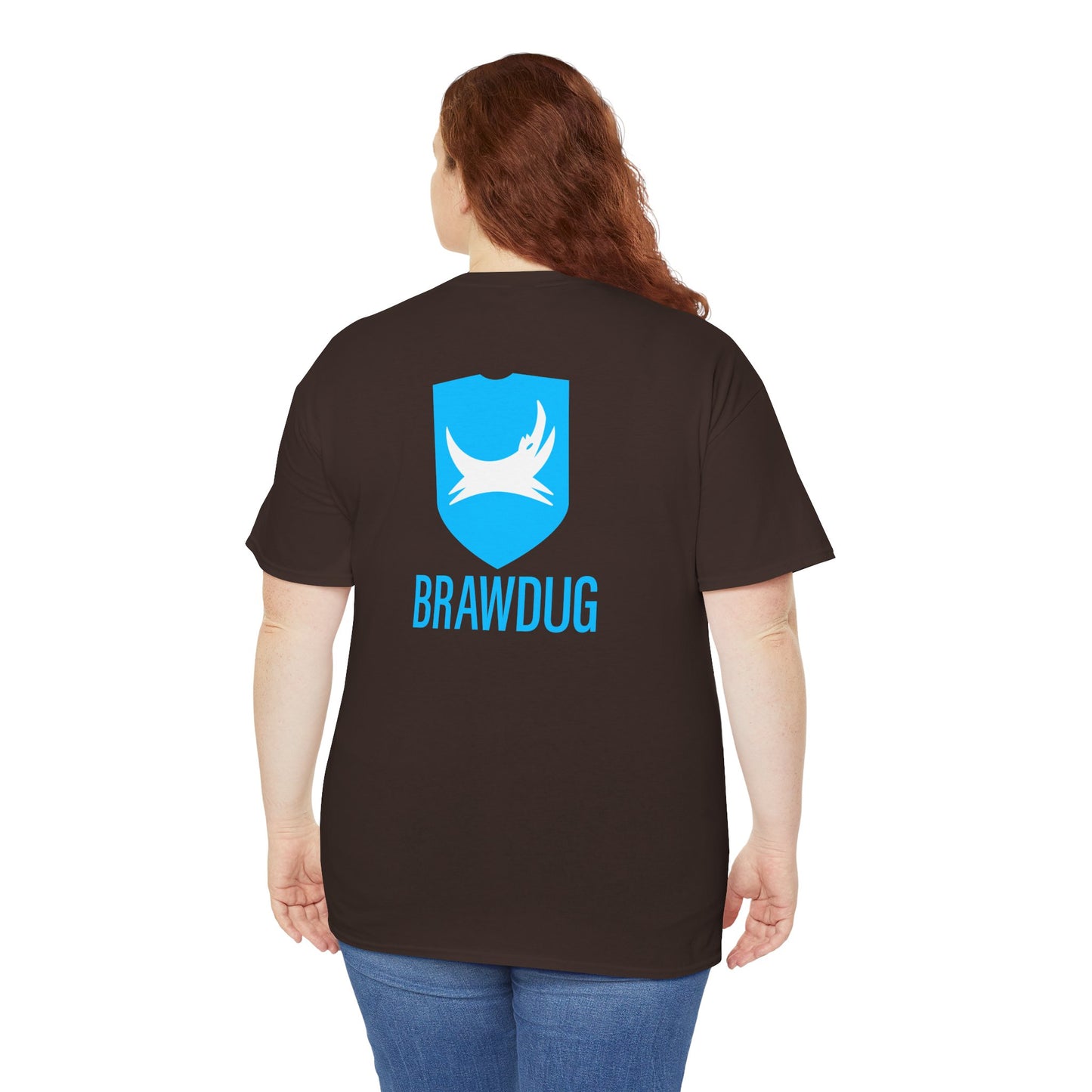 BRAWDUG Unisex Heavy Cotton Tee