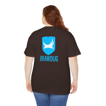 BRAWDUG Unisex Heavy Cotton Tee