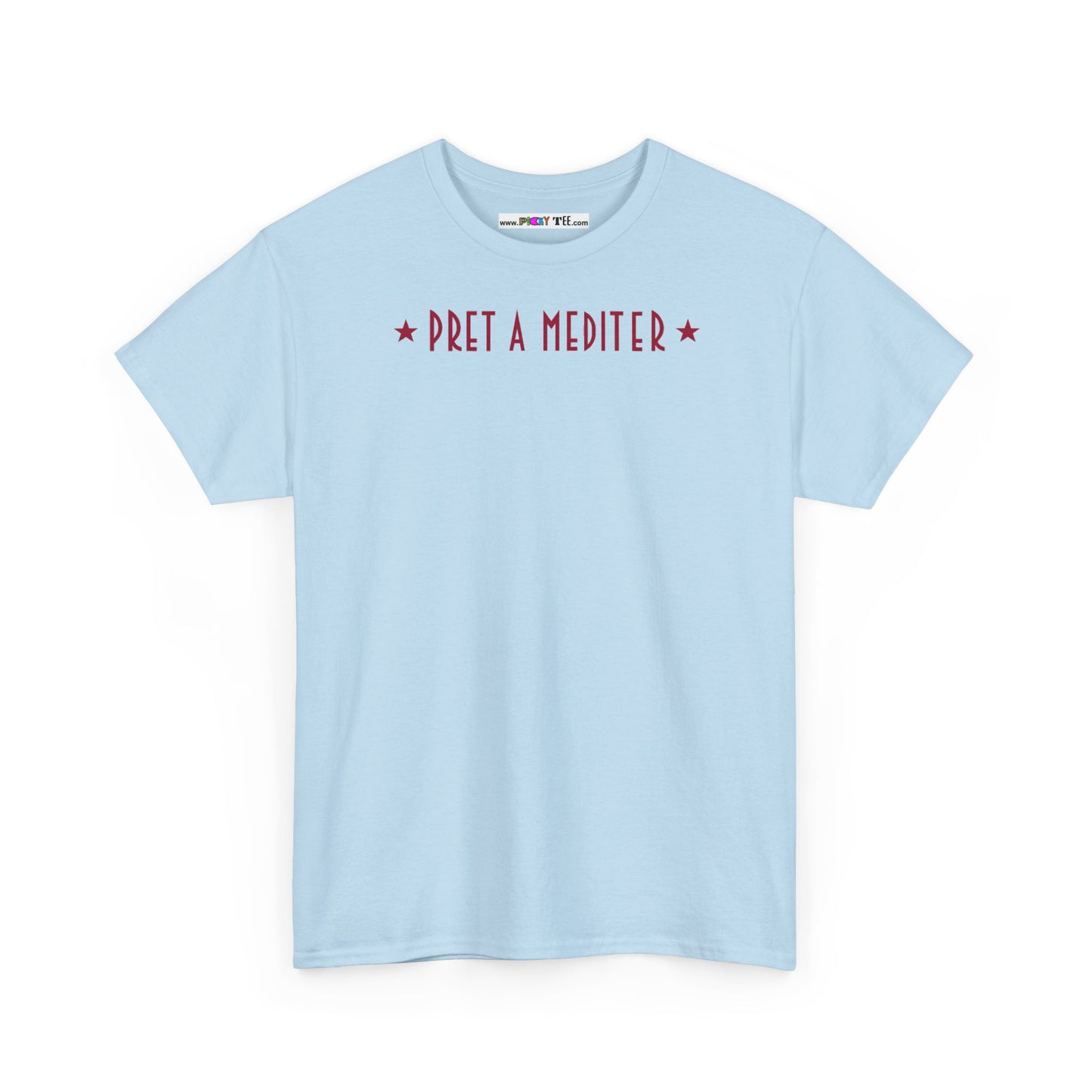 * PRET A MEDITER * Unisex Heavy Cotton Tee