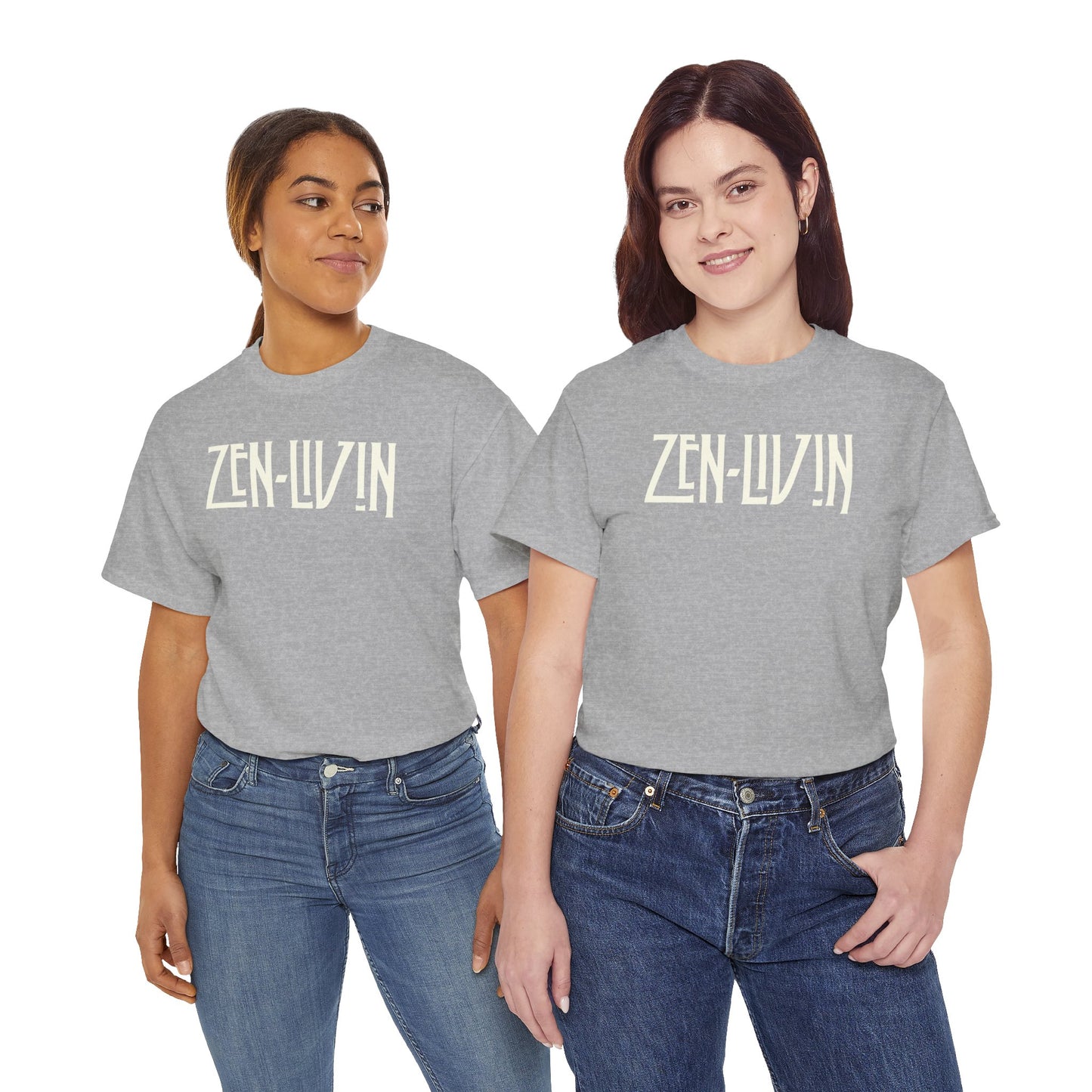 ZEN LIVIN Unisex Heavy Cotton Tee