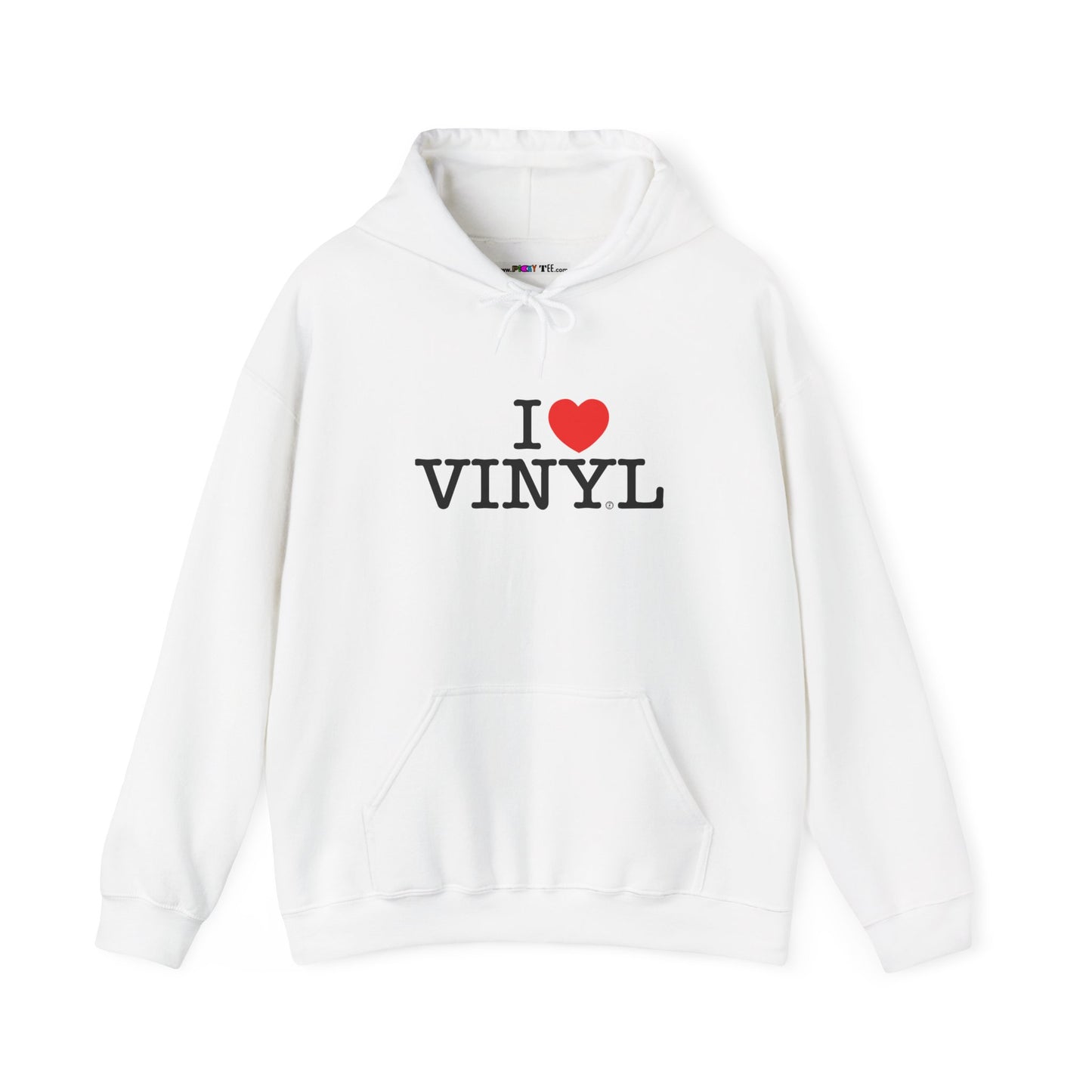 I ❤️ VINYL Unisex Heavy Blend™ Hooded Sweatshirt