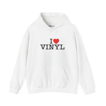 I ❤️ VINYL Unisex Heavy Blend™ Hooded Sweatshirt