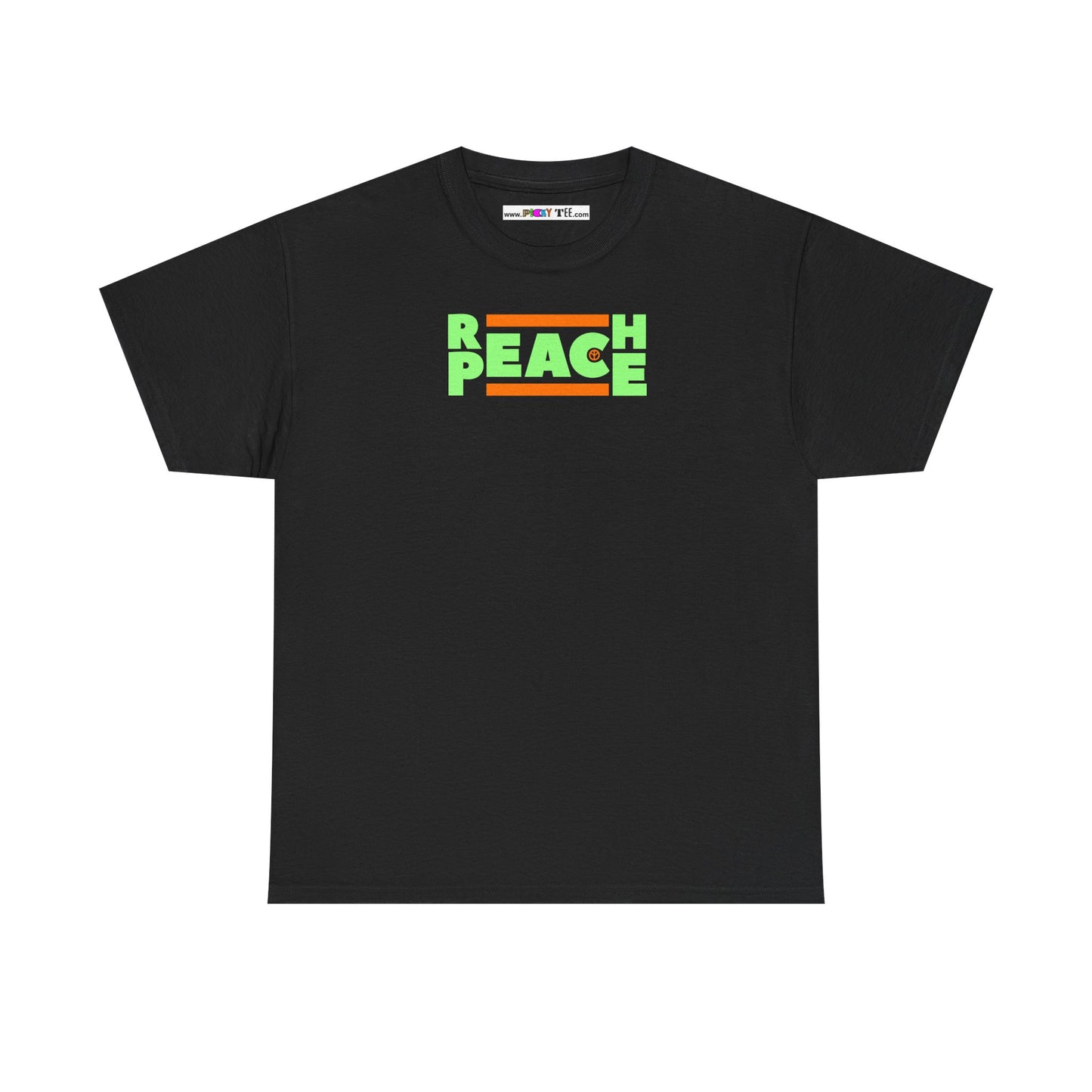 REACH PEACE Unisex Heavy Cotton Tee