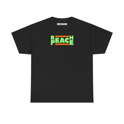 REACH PEACE Unisex Heavy Cotton Tee