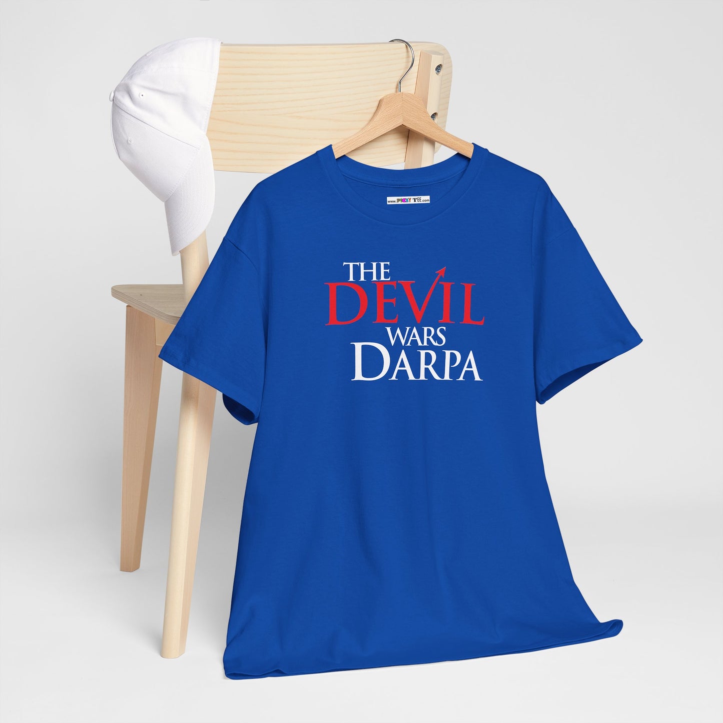 THE DEVIL WARS DARPA Unisex Heavy Cotton Tee