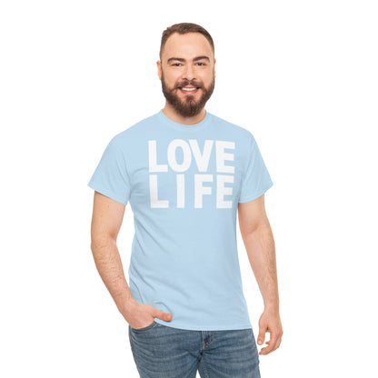 LOVE LIFE Unisex Heavy Cotton Tee