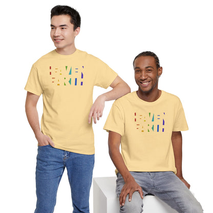 HEAVEN ON EARTH Unisex Heavy Cotton Tee — here now.