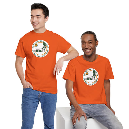 HOMELAND SECURITY (OUR DEPARTMENT OF) Unisex Heavy Cotton Tee