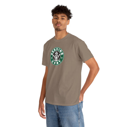 SERVINGCUNT Unisex Heavy Cotton Tee