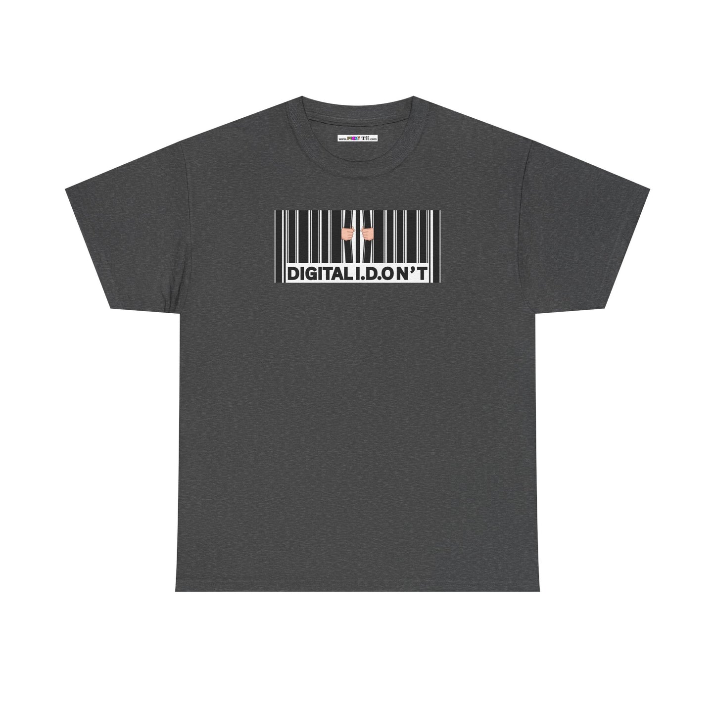 DIGITAL I.D.ON'T Unisex Heavy Cotton Tee
