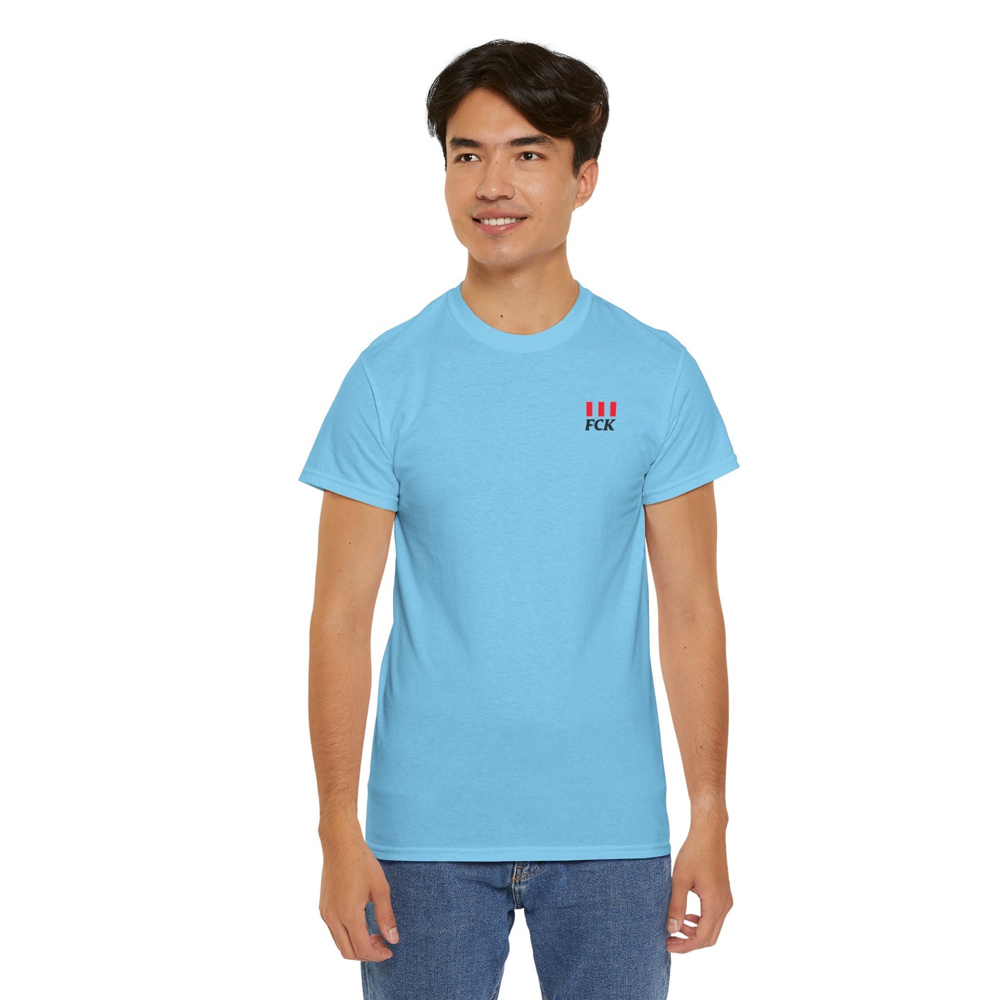 FCK FCK FCK Unisex Heavy Cotton Tee