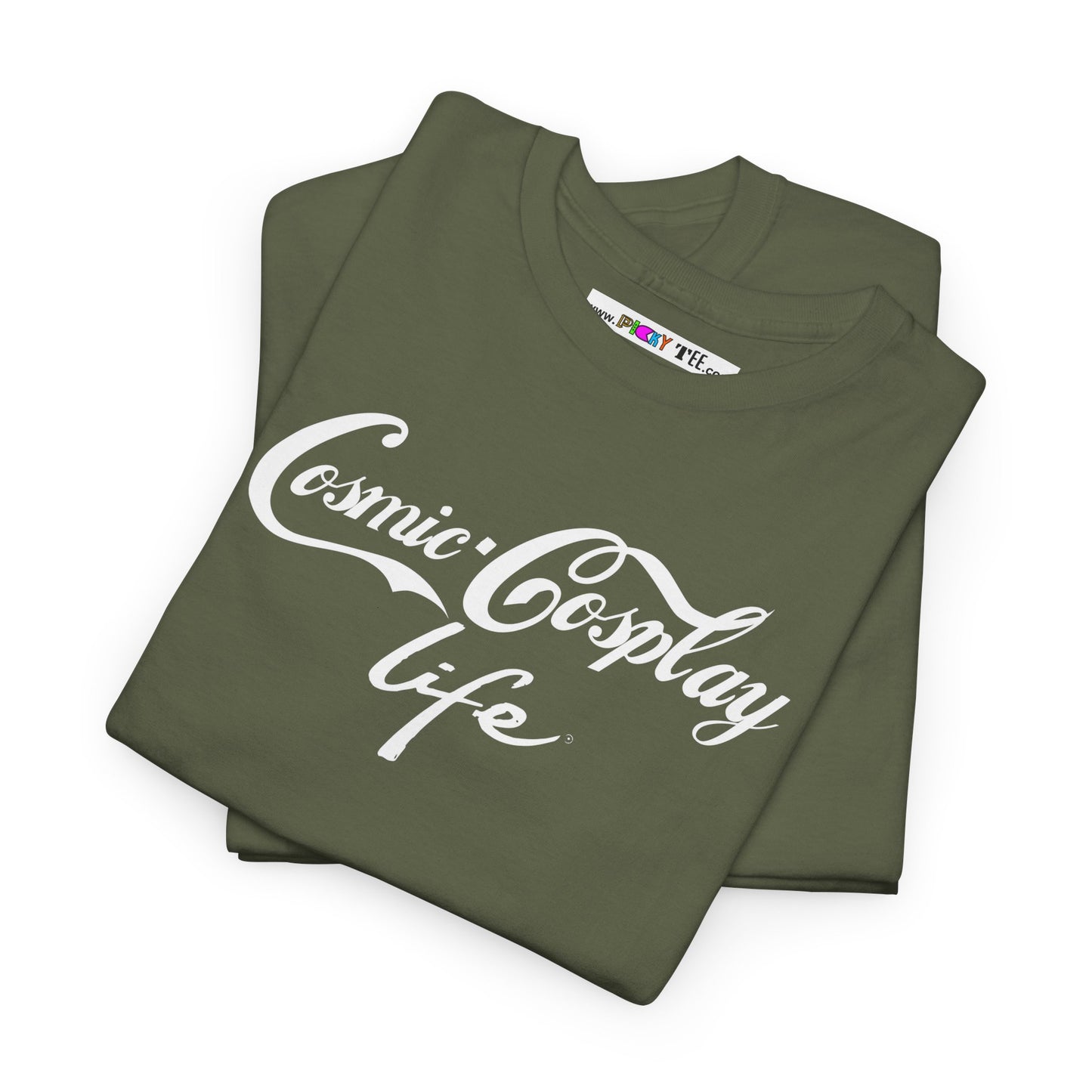 Cosmic Cosplay Life Unisex Heavy Cotton Tee